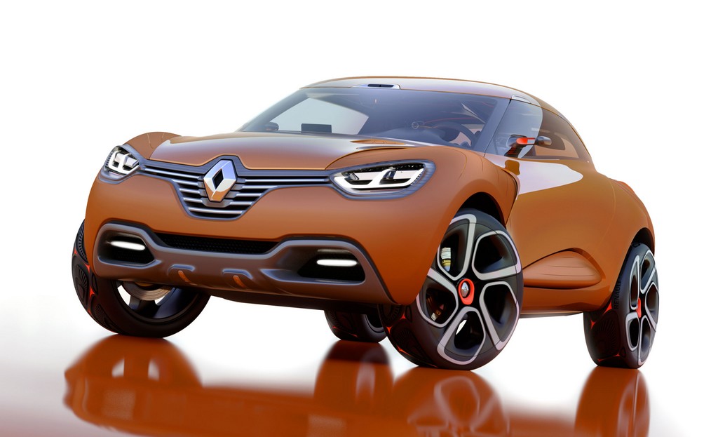 Renault Captur je zajímavá studie sportovního crossoveru - sportovního kupé, které si poradí i se špatnými cestami