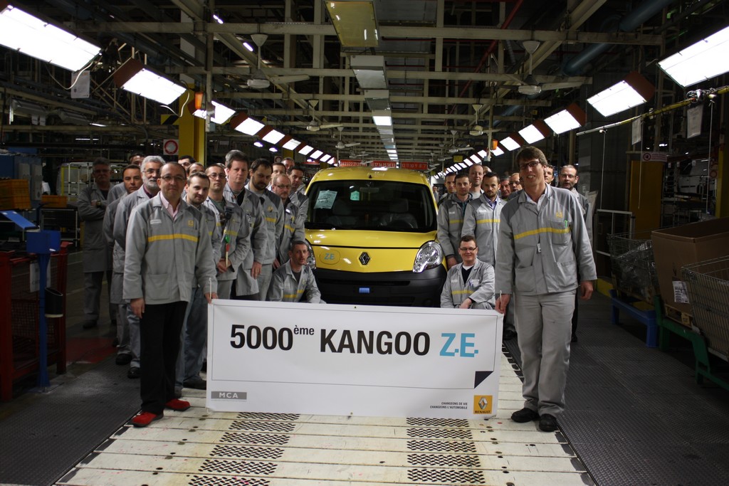 Kangoo Z.E. se u zákazníků těší značné oblibě Kangoo Z.E. se u zákazníků těší značné oblibě