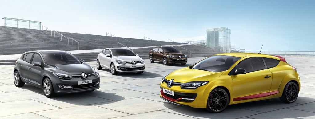 Rodince Méganů ročníku 2014 to opravdu sekne, co říkáte?