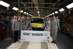 Vyroben již pětitisící Renault Kangoo Z.E.!