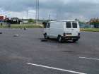 Renault Trafikc na jízdě zručnosti / 4. sraz Renault Clubu ČR