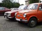 Setkání veteránů na startu - Renault 16 a Fiat 600