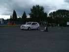 Renault Clio na jízdě zručnosti / 4. sraz Renault Clubu ČR